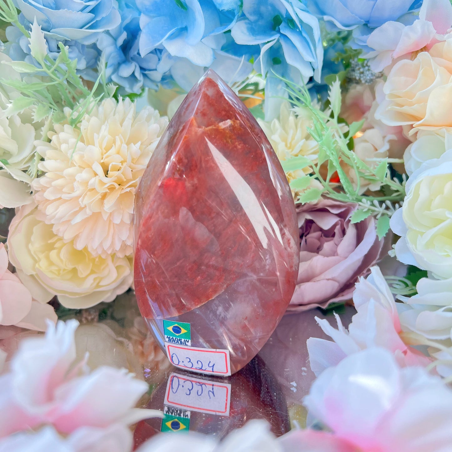 Brazilian Aragonite Flames