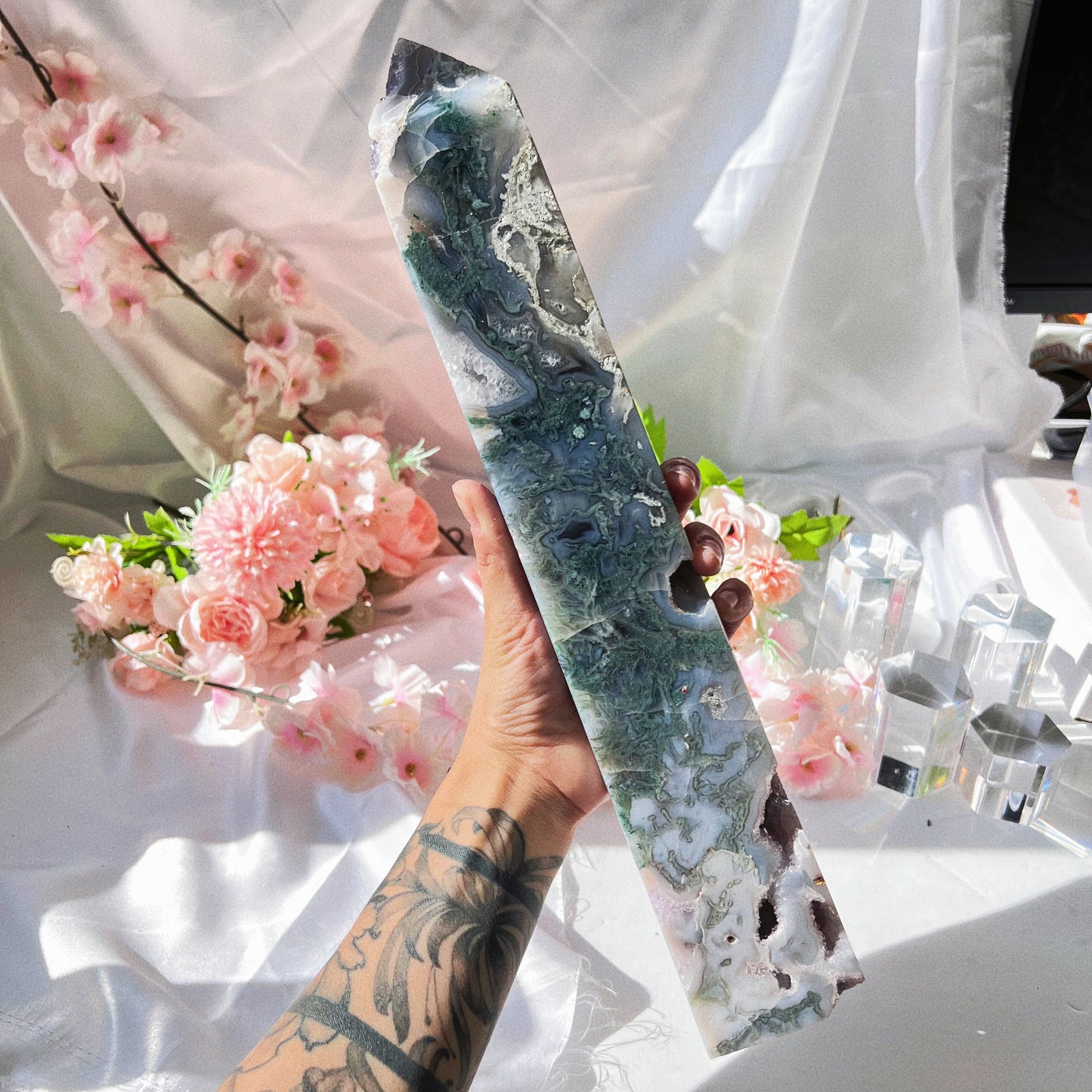 Moss Agate Statement Tower XL