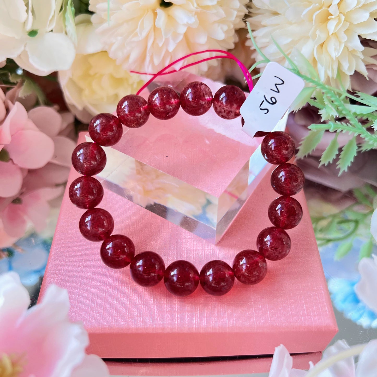 Strawberry Quartz Bracelet [High Quality]