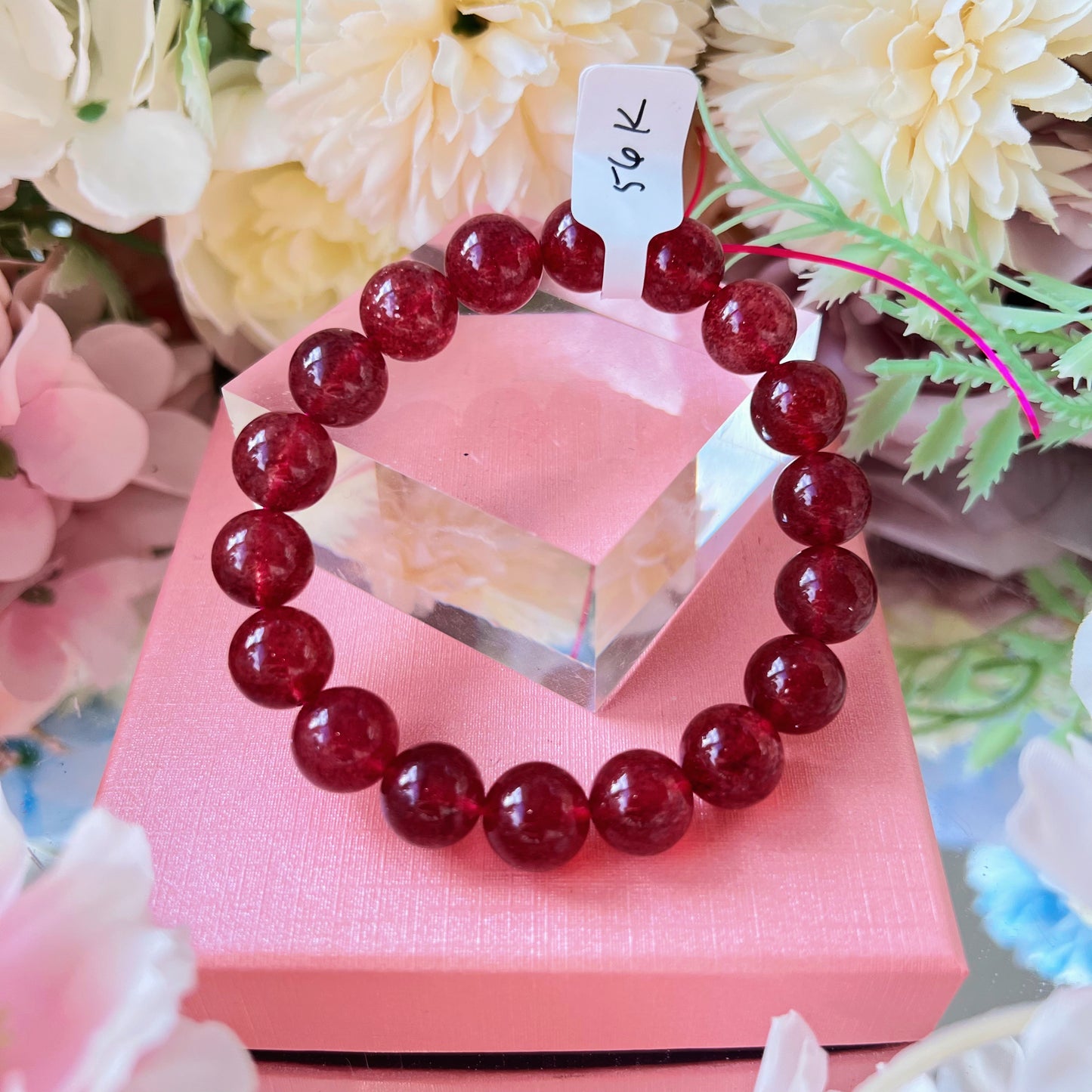 Strawberry Quartz Bracelet [High Quality]