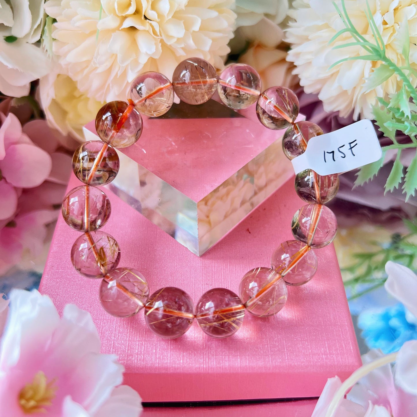 Golden Rutile Bracelet [High Quality]