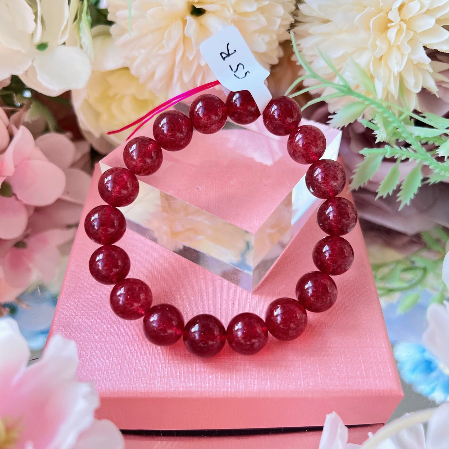 Strawberry Quartz Bracelet [High Quality]