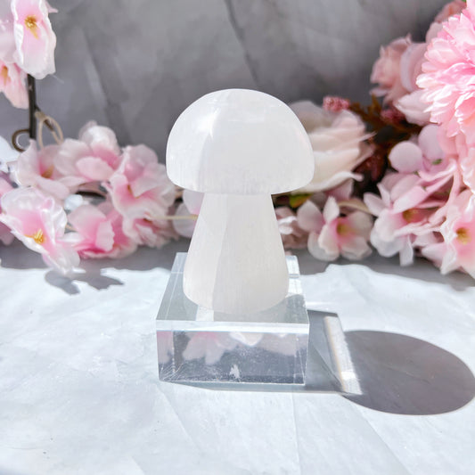 Selenite Mushroom