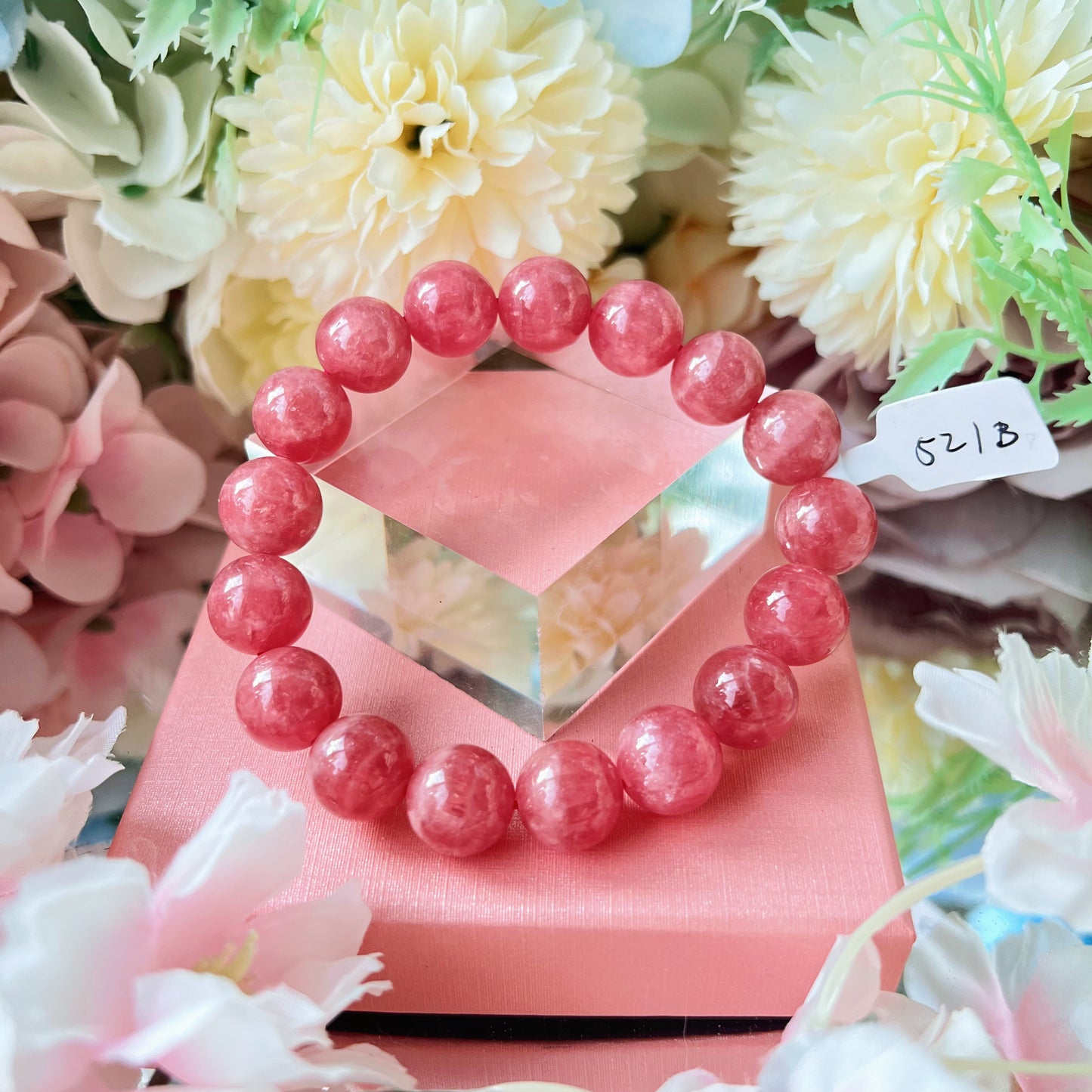 Gemmy Rhodochrosite Bracelet [Top Quality]