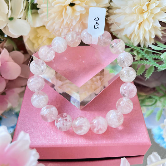 Snowflake Garden Quartz Bracelet