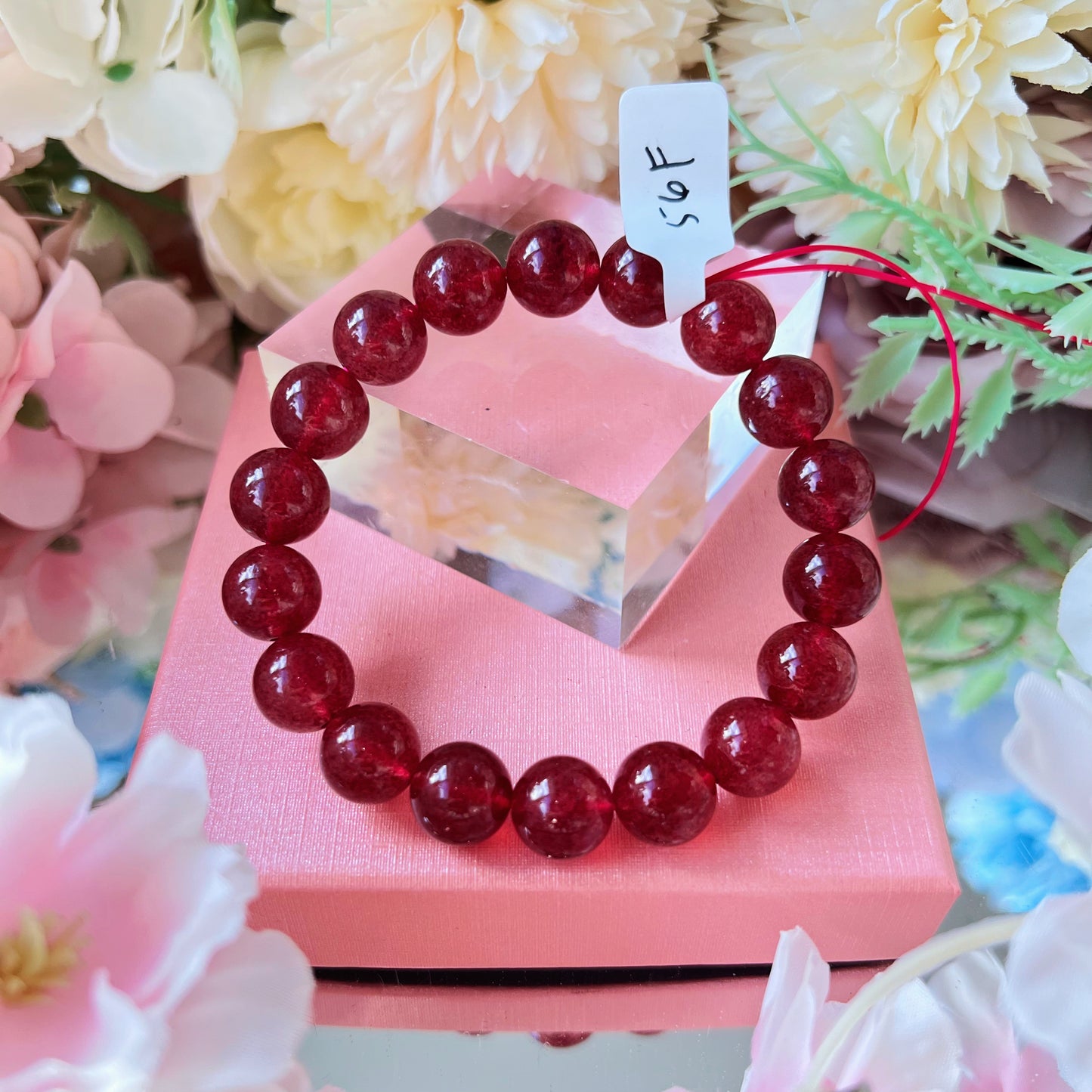 Strawberry Quartz Bracelet [High Quality]