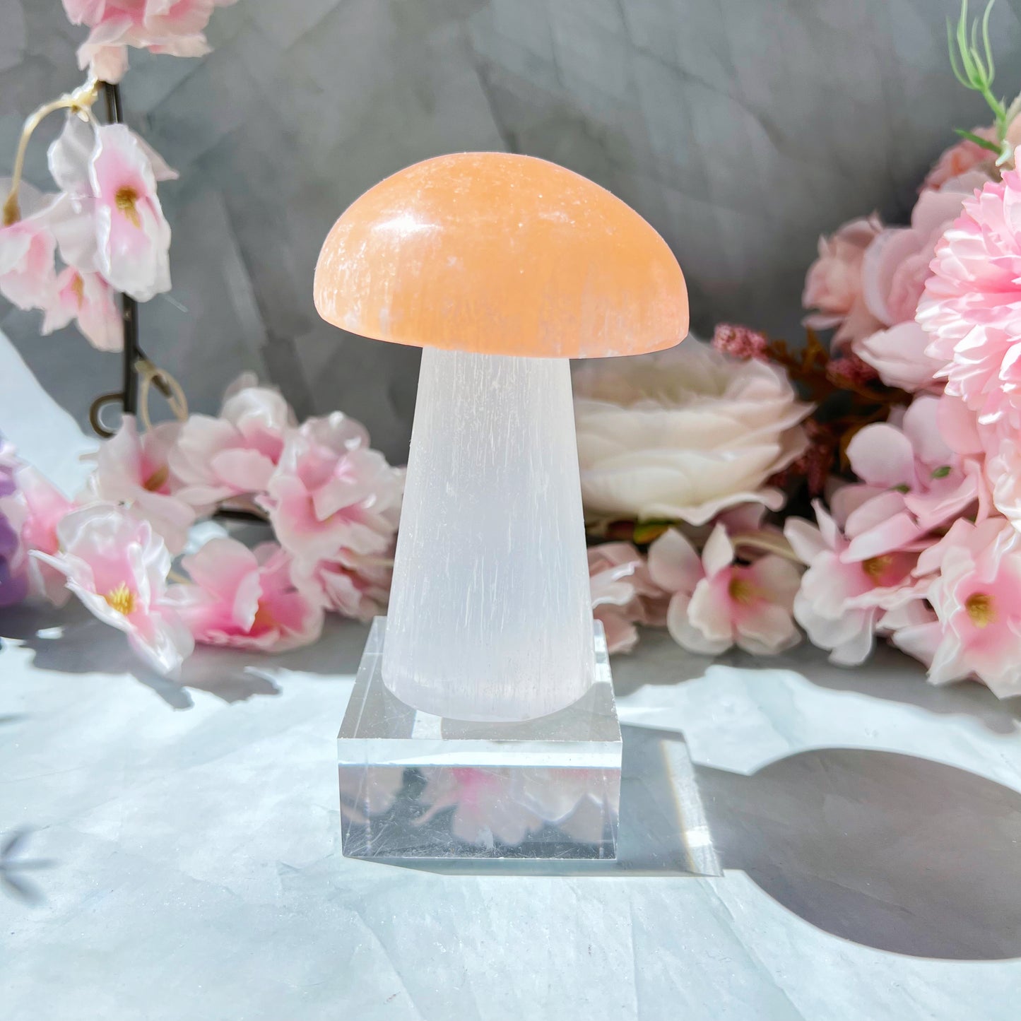 Selenite Mushroom